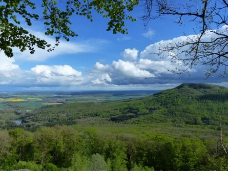 Blick vom Gleichberg