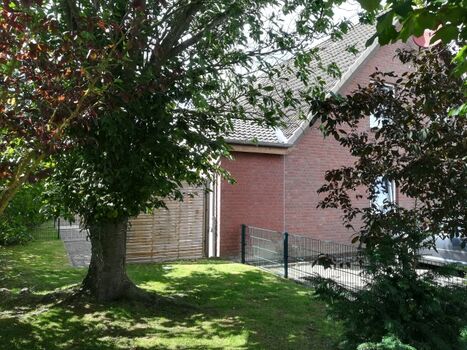 Blick aus Richtung Straße