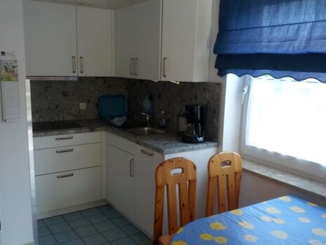 offene Küche zum Wohnzimmer