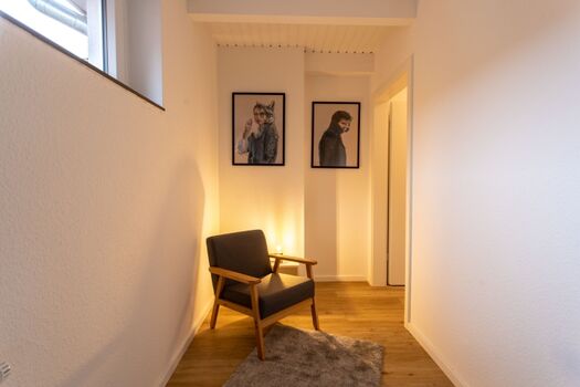 Flur zum Schlafzimmer