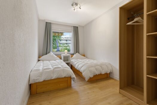 mittleres Schlafzimmer (Betten zusammenschiebbar)