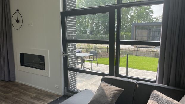 Blick auf die Terrasse