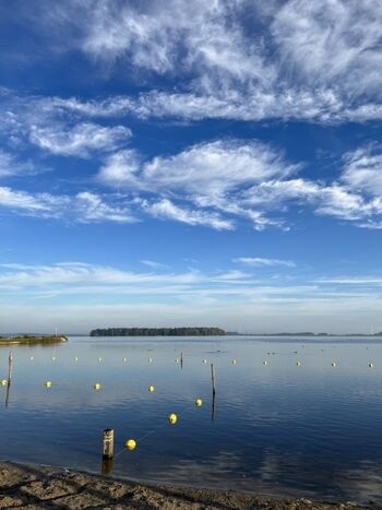 Das Veluwemeer erreicht man in weniger als 1 Minute Fußmarsch  