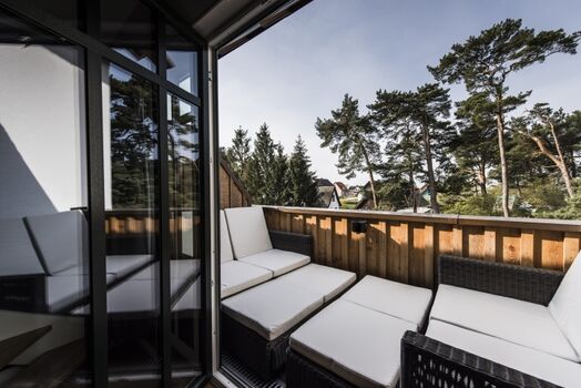 Loggia Liegefläche für 4 Personen