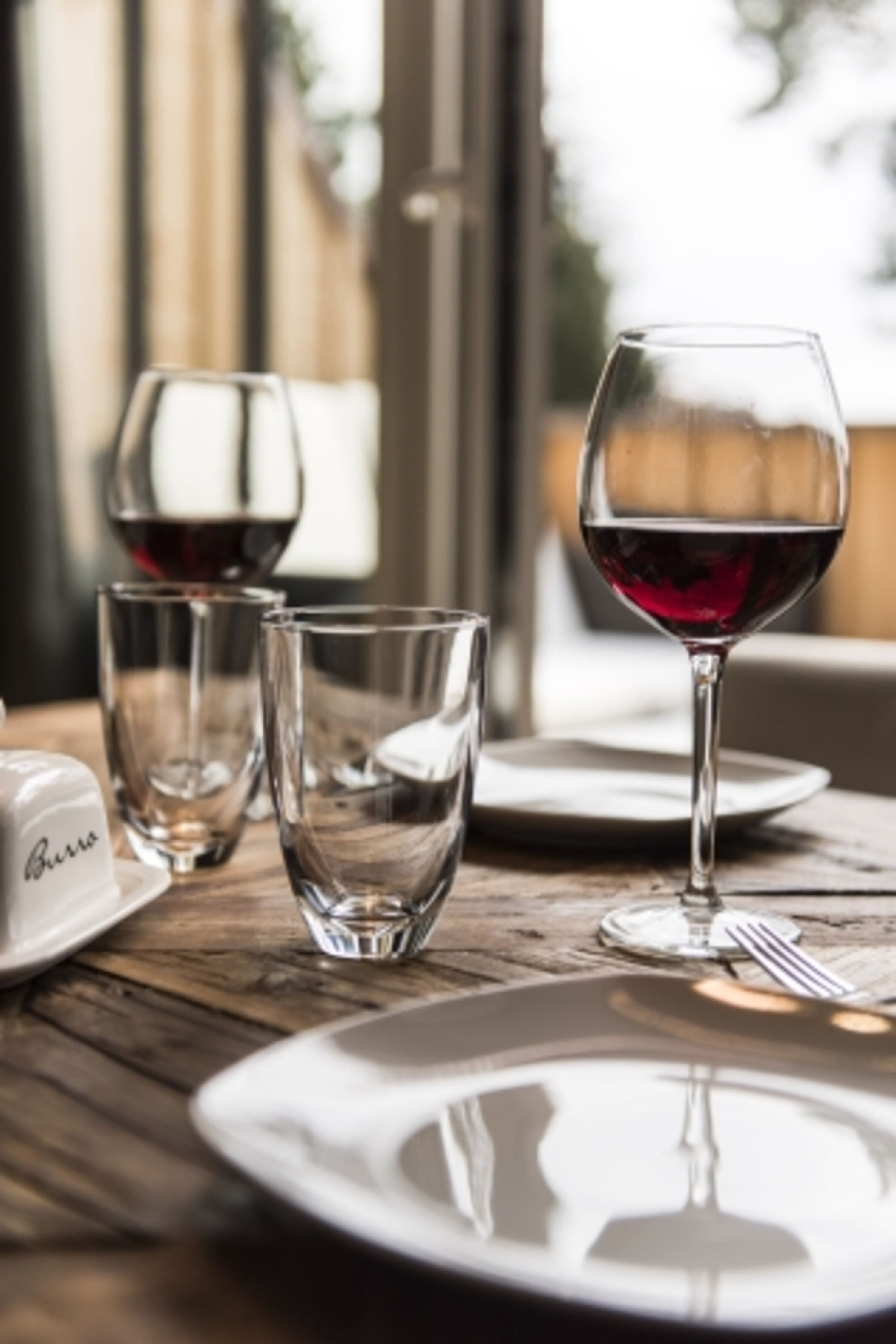 Gedeckter Tisch