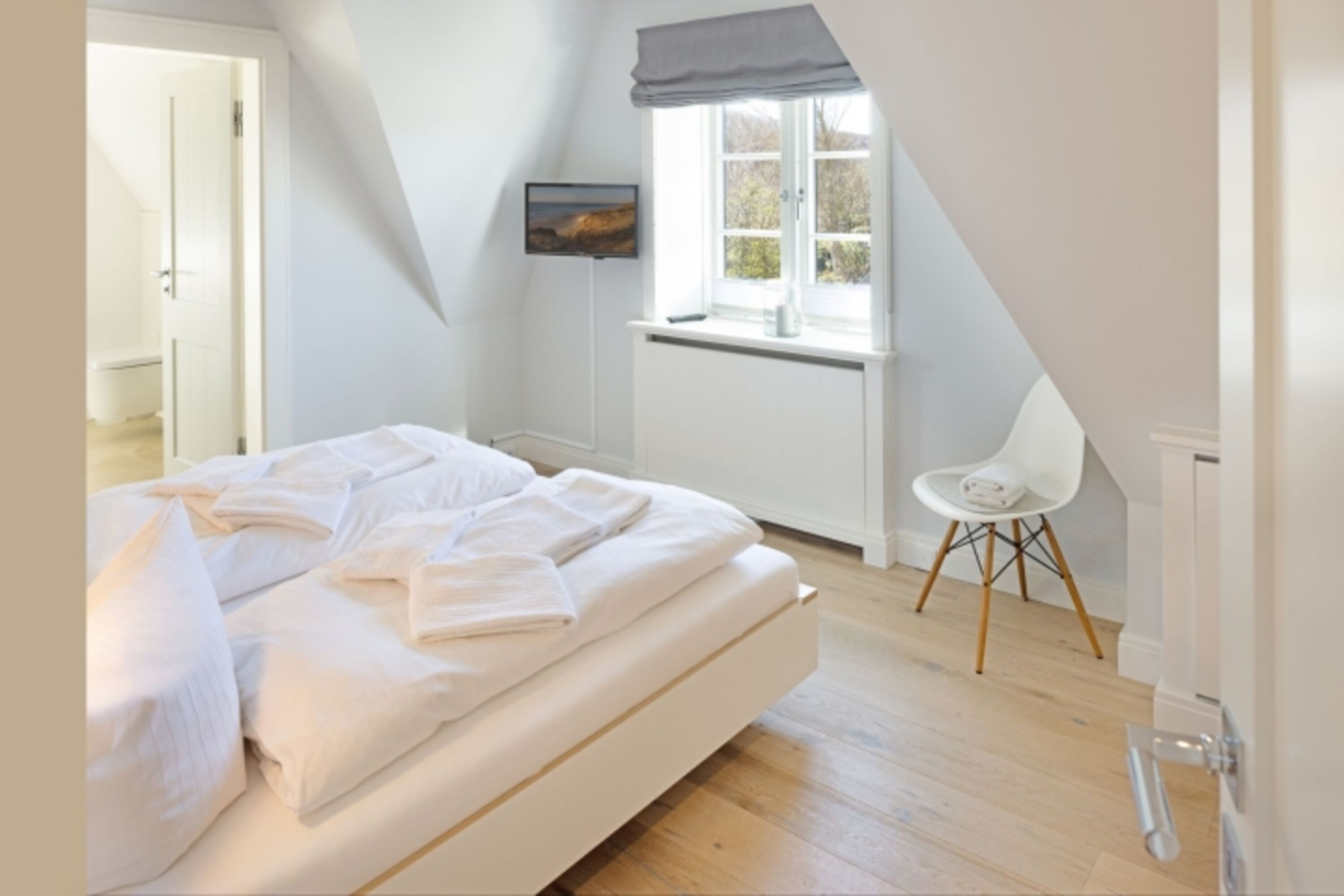 Schlafzimmer eins im OG