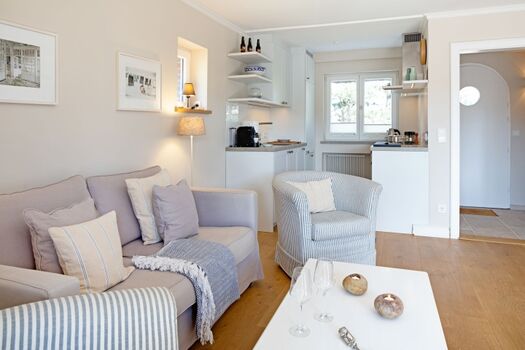 Wohnbereich und Küche