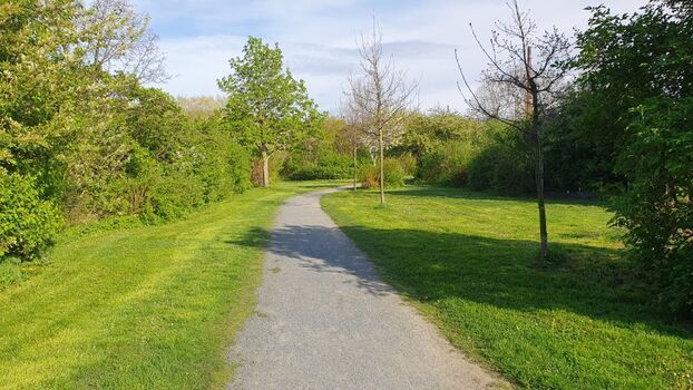 Park direkt vor der Unterkunft