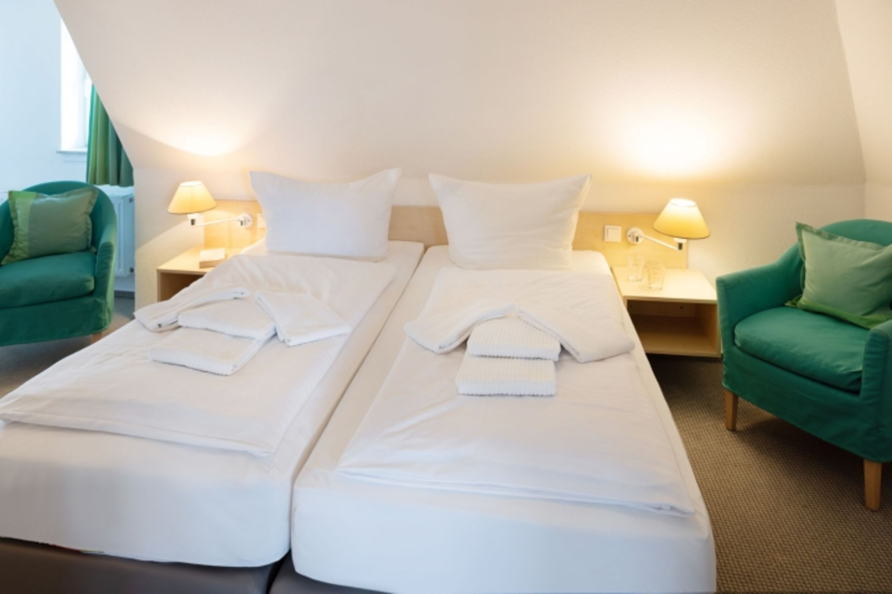 Schlafzimmer eins