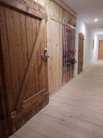 der Flur im 2. Obergeschoss zum Tennenlager