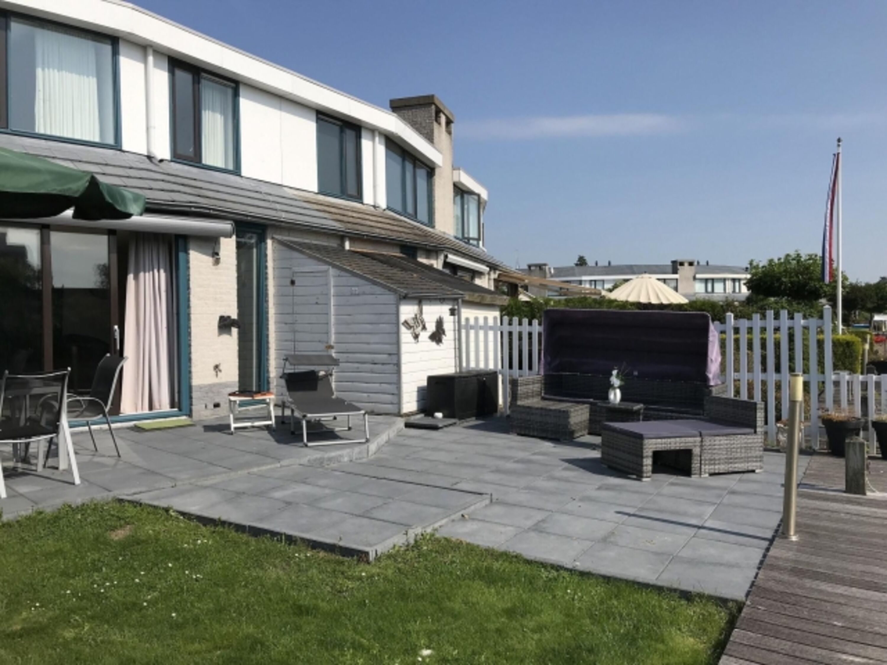 Terrasse am Wasser