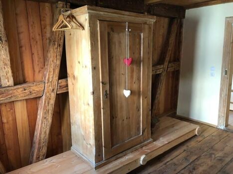 das Schlafzimmer mit seinem einzigartigen Charme