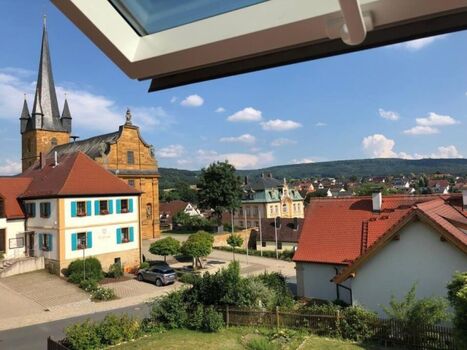 Blick auf die wunderschöne Kirche