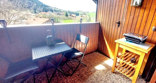 Frühstück im Sonnenschein