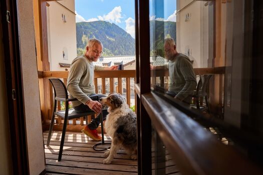 Die Hunde dürfen überall hin