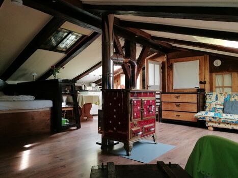 Blick in die Wohnung 