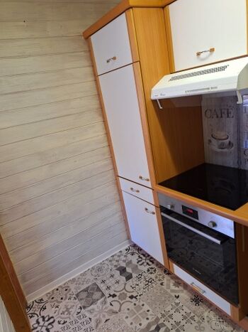 Einblick in die Küche