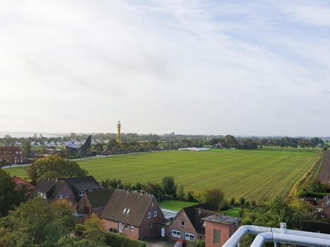 Blick ins landes Innere und Jadebusen