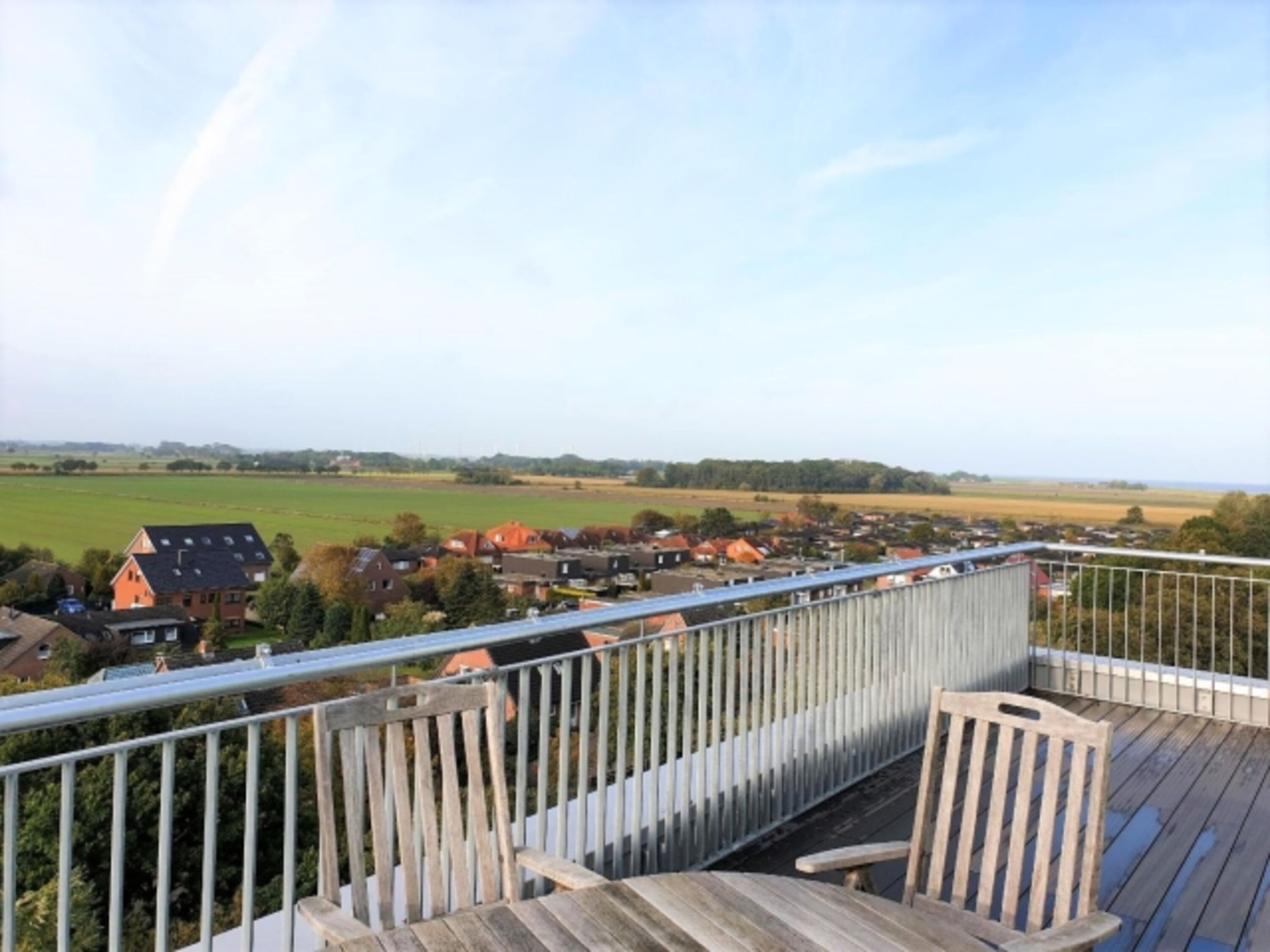 große Dachterrasse