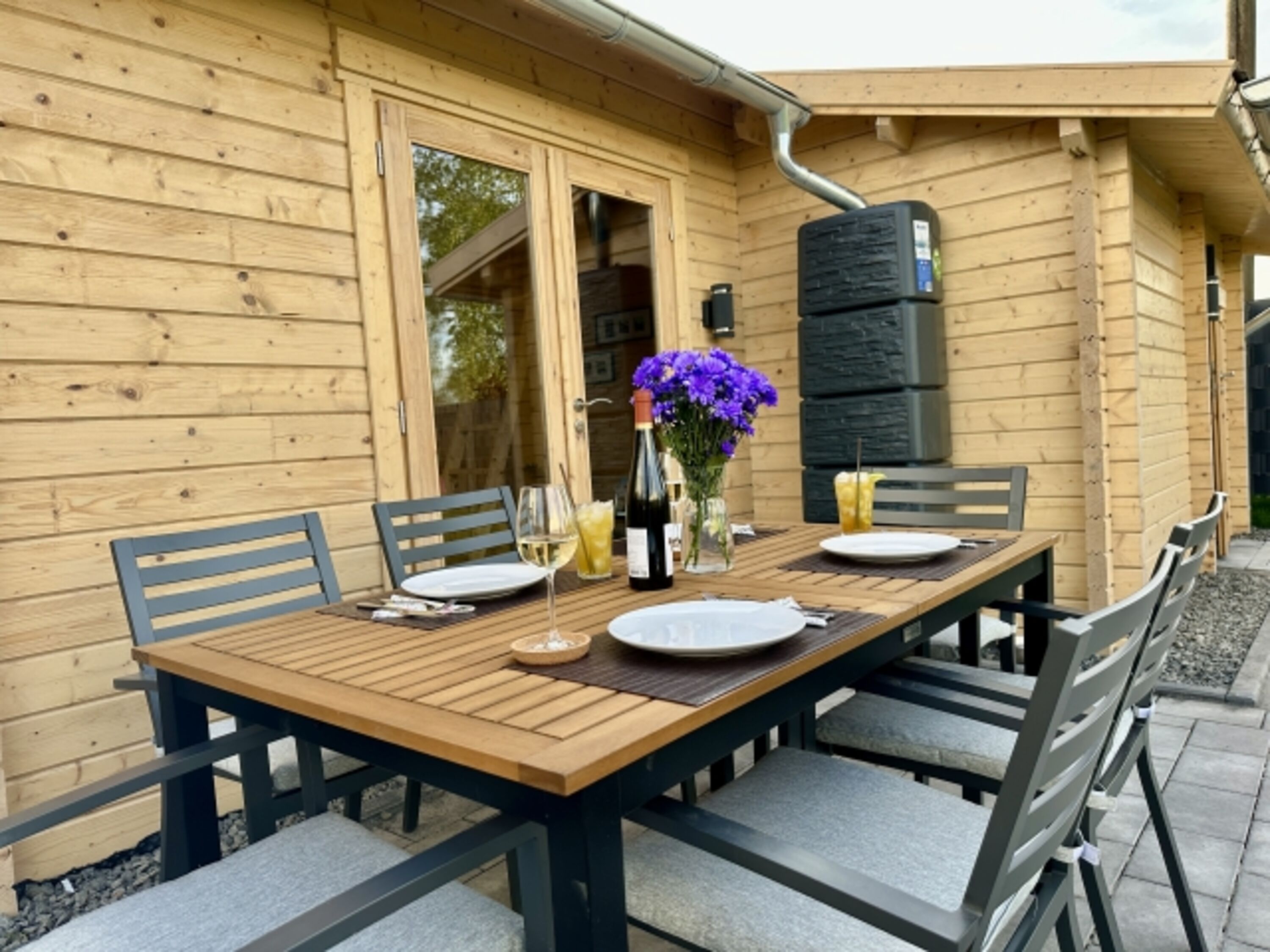 Outdoor Essbereich