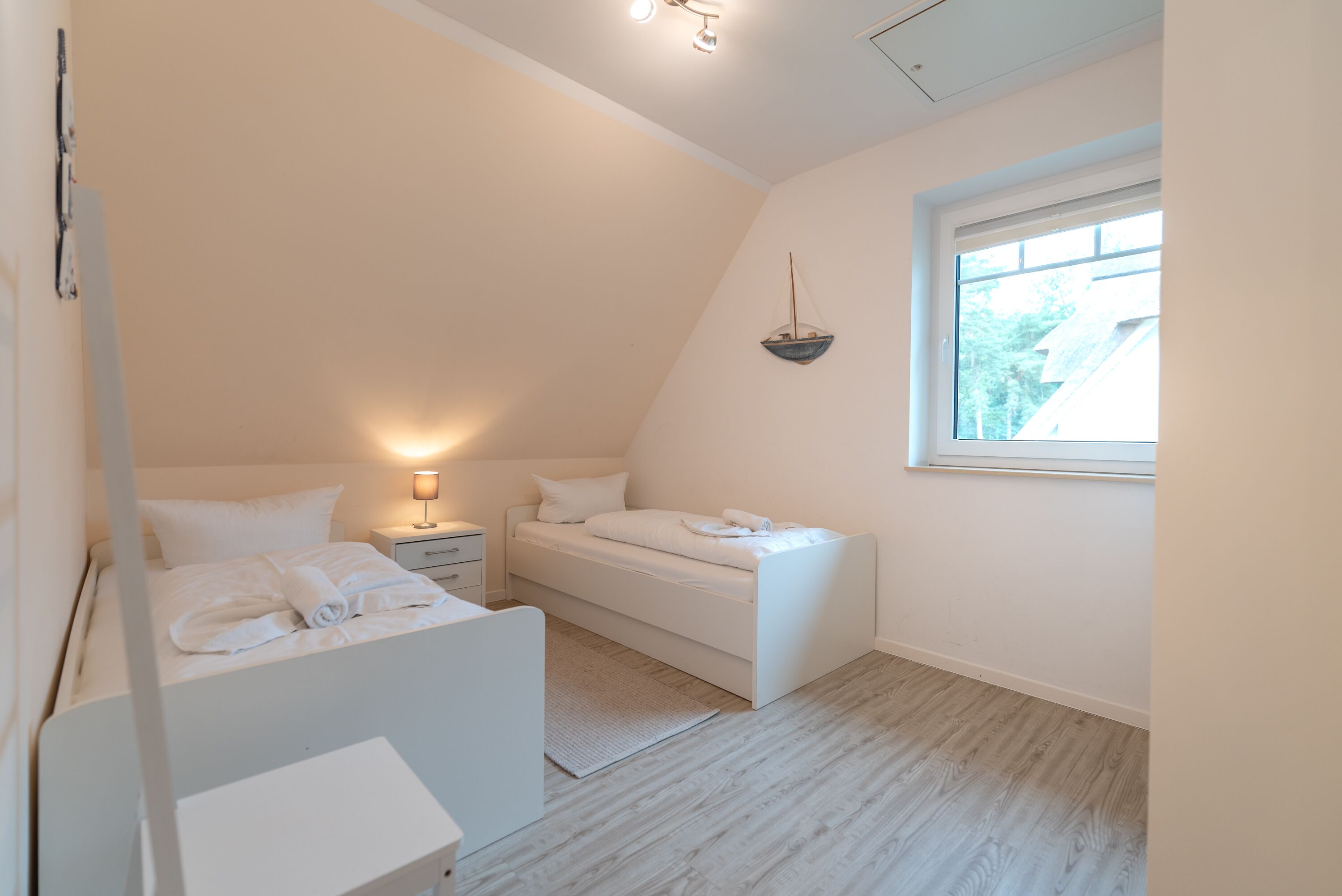 Schlafzimmer 2 Einzelbetten