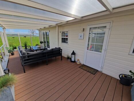 Überdachte Terrasse