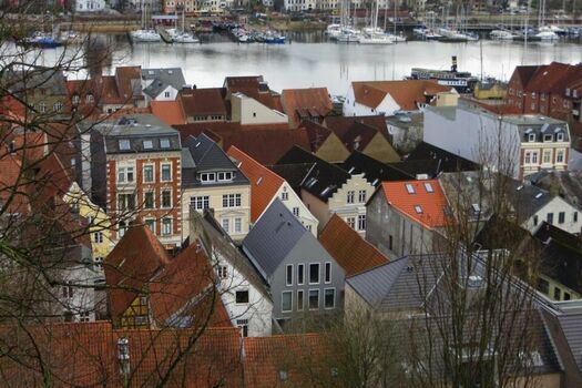über den Dächern von Flensburg