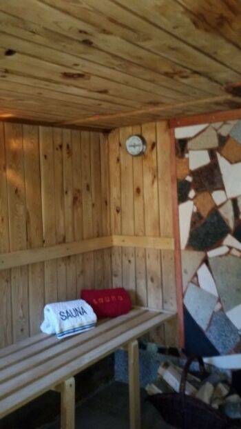 die Sauna, im Festpreis inklusive 