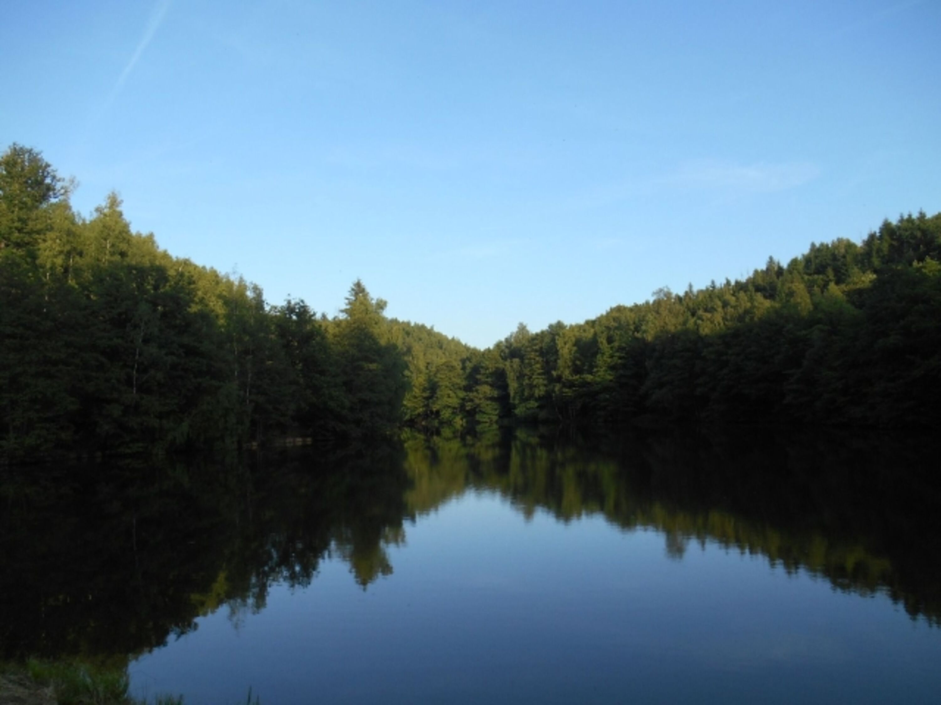 Der heilige Teich ist ca. 4 km vom Osterteich entfernt