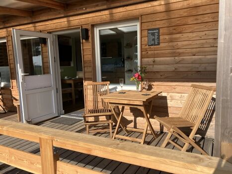 Lärchenholz-Veranda 15 m2