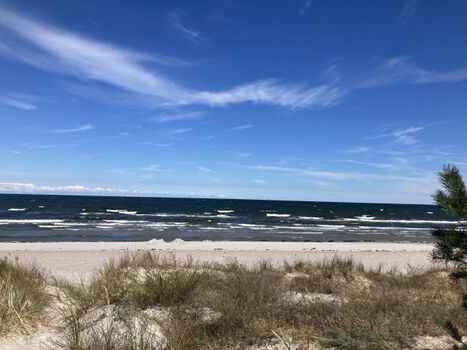Strandzugang zur Schaabe auf Rügen