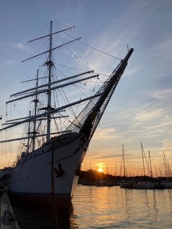 Gorch Fock, Stralsund