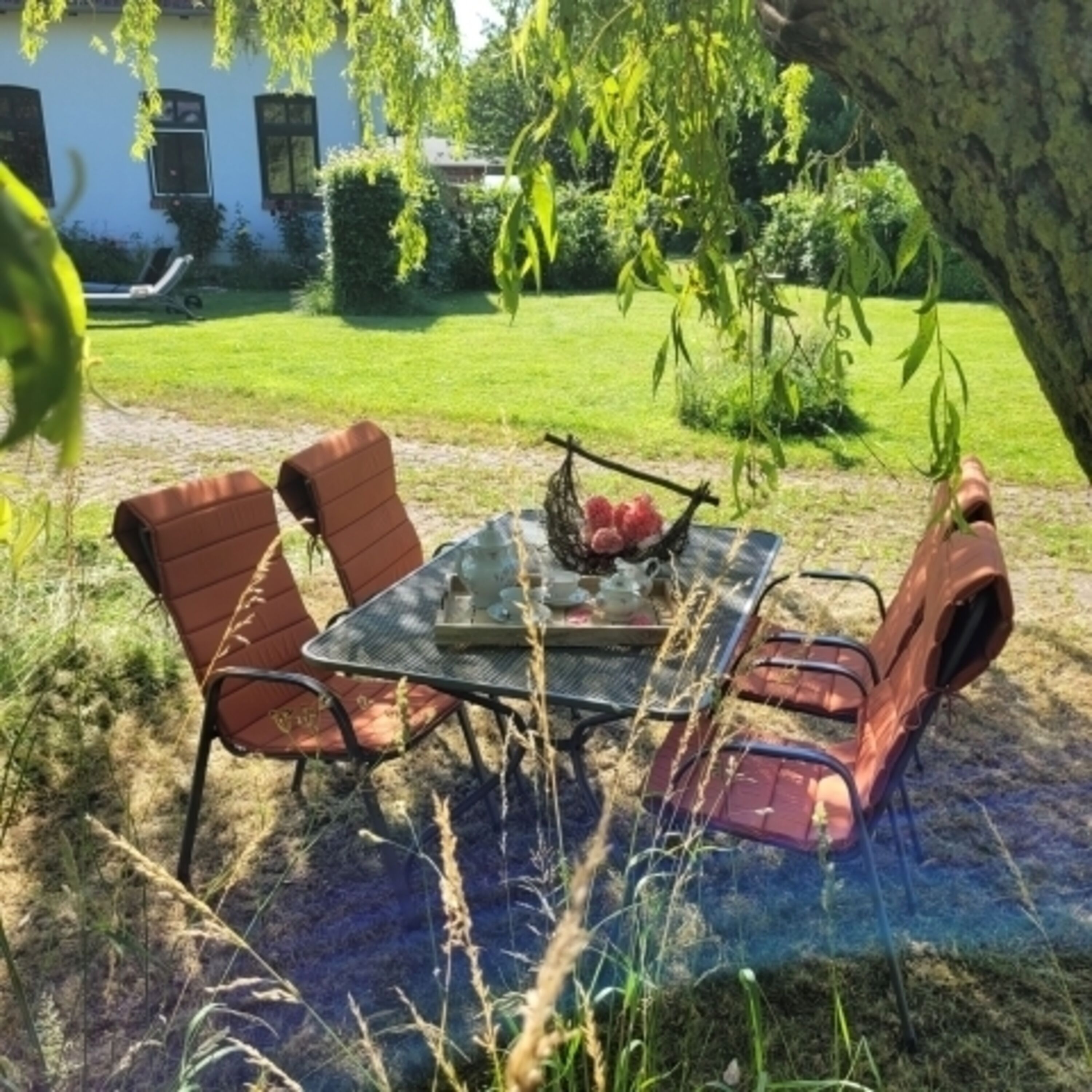 Sitzplatz im Garten