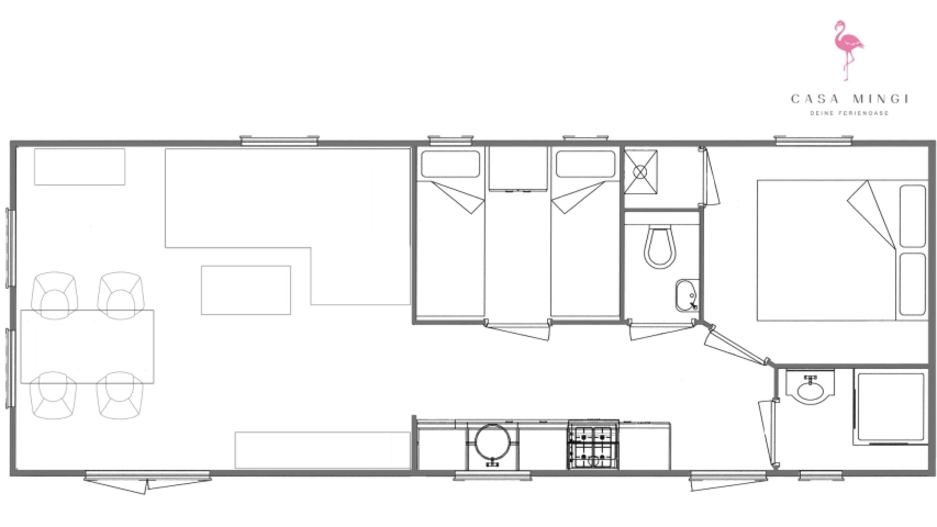 CASA MINGI Grundriss