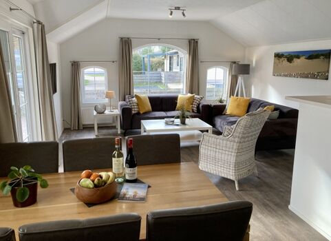 Wohnzimmer Ferienhaus Puik en Duin