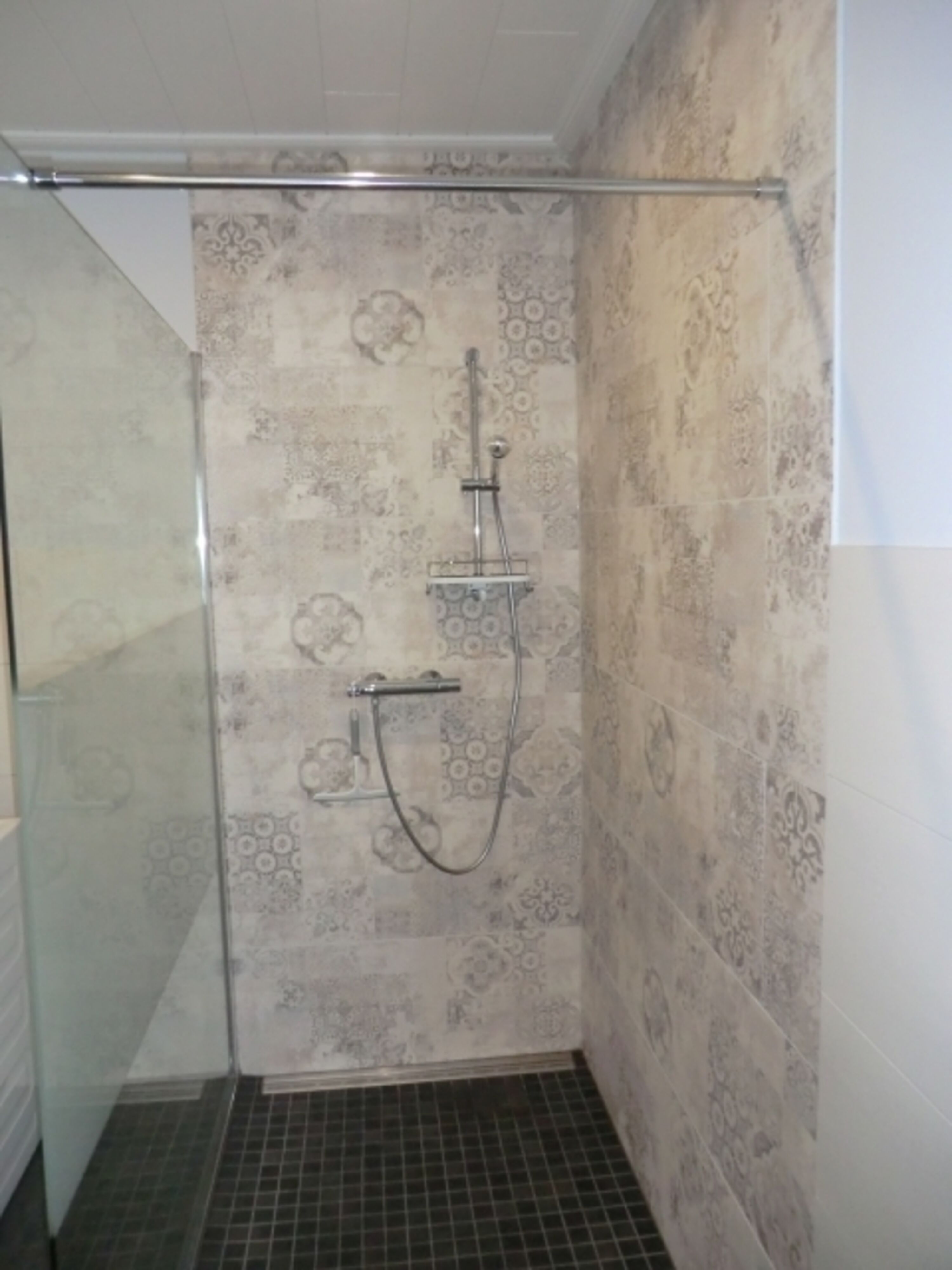 Walk-In Dusche.