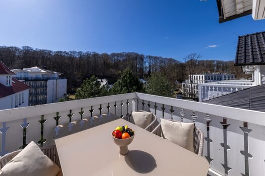 Auch der 2. Balkon ...