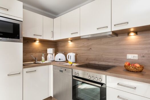 hochwertige Küchenzeile.