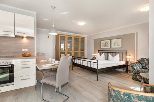 Blick in das Appartement.