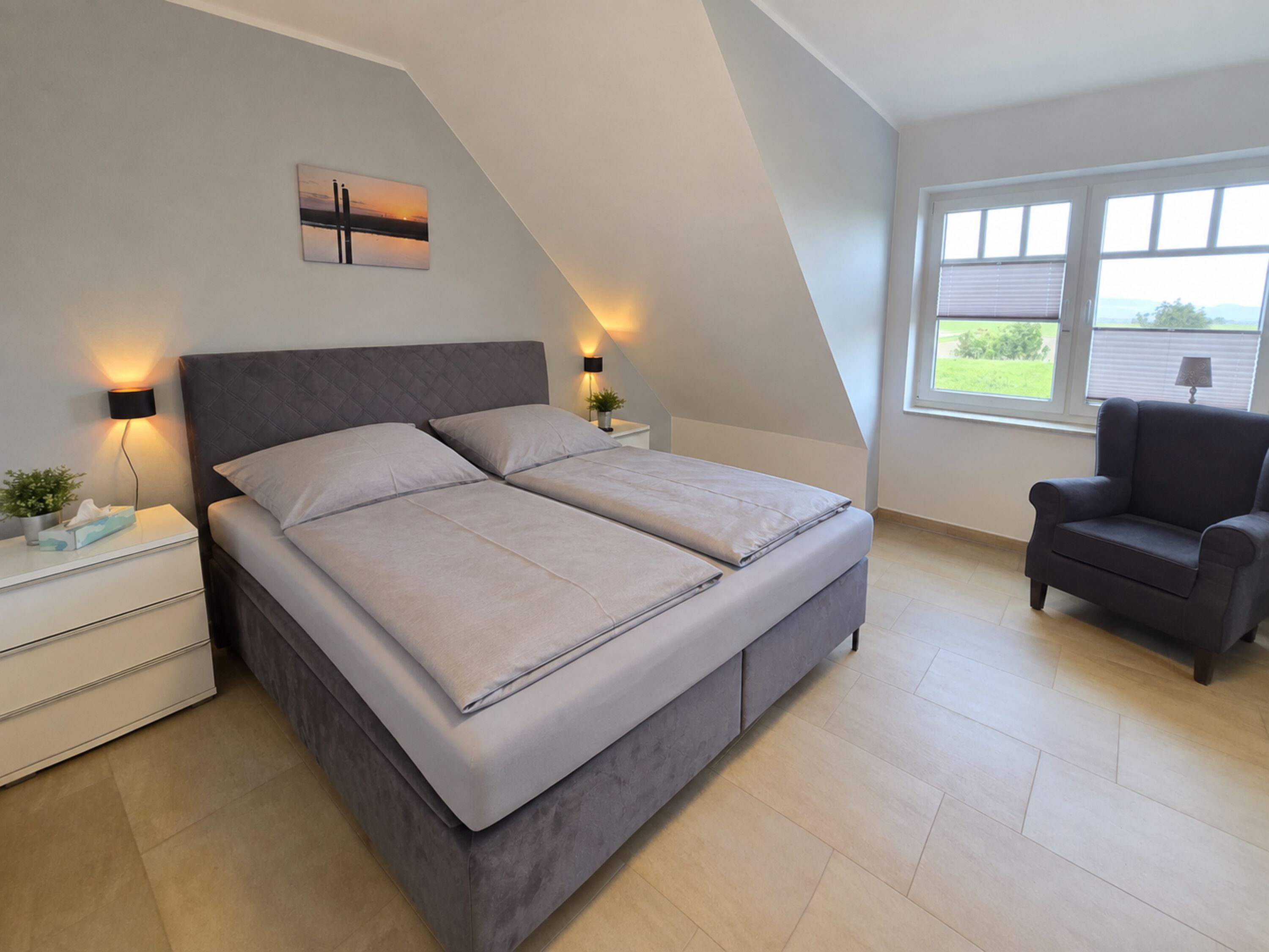 Schlafzimmer Deichblick