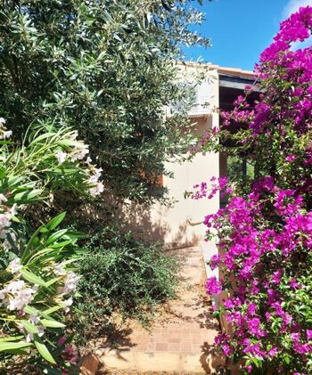 Eingang von der Treppe aus