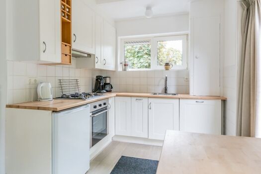 Die offene Küche mit allem Komfort