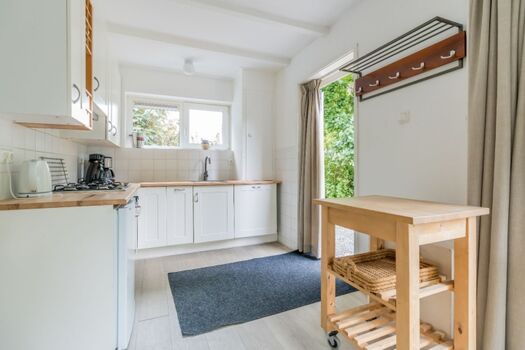 Die offene Küche mit allem Komfort