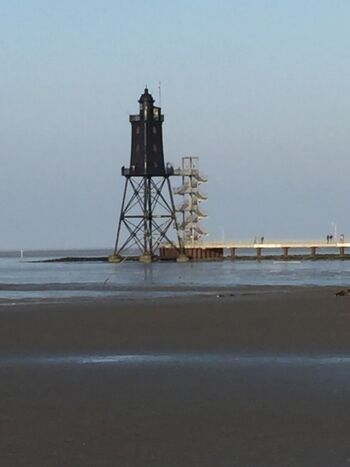 Leuchtturm Obereversand