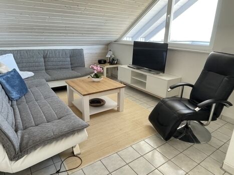 Wohnzimmer mit 2 Schlafsofas