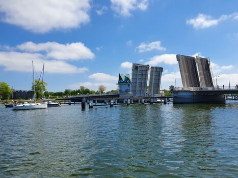 Die Klappbrücke in Kappeln