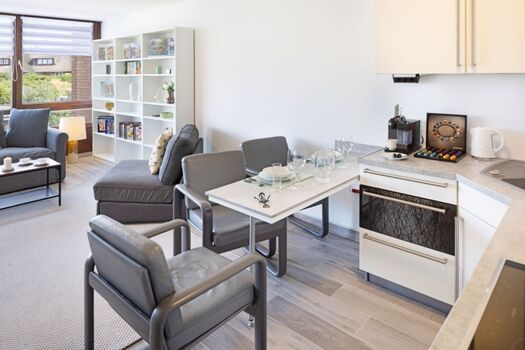 Küche und Essbereich