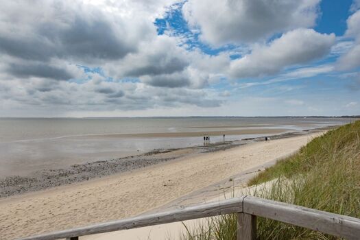 Direkter Strandzugang vom Appartementhaus