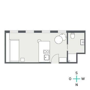 TIDE4 Amrum Apartment 5 Grundriss