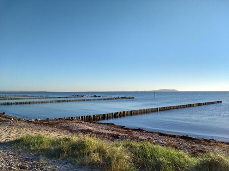 Blick von Dranske nach Hiddensee